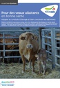 [T2108] Lot de 25 plaquettes : pour des veaux allaitants en bonne santé